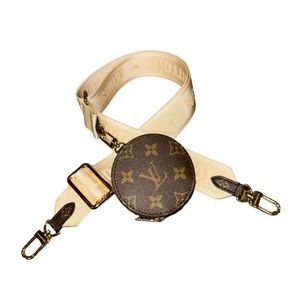 Louis Vuitton Onthego PM Bandouliere Strap & Coin Purse